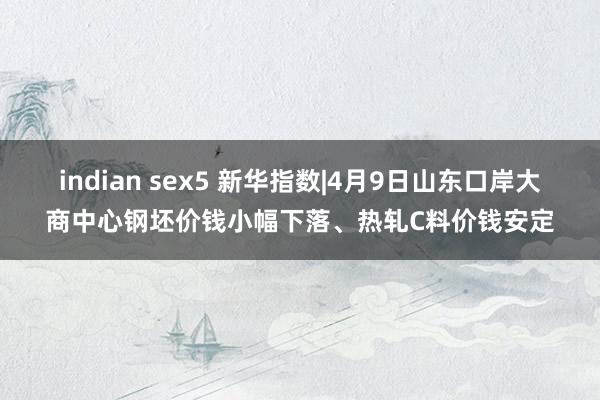 indian sex5 新华指数|4月9日山东口岸大商中心钢坯价钱小幅下落、热轧C料价钱安定